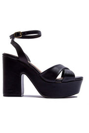 EVELINA BLACK SANDALS