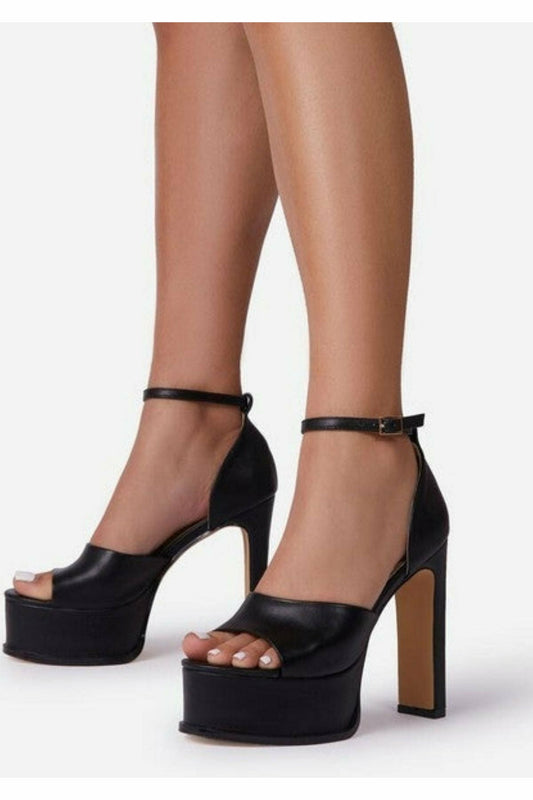  IRINA BLACK SANDALS