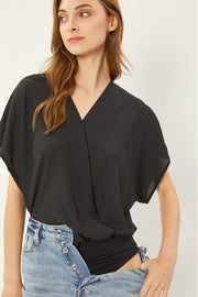 MELANIE BLACK BODYSUIT