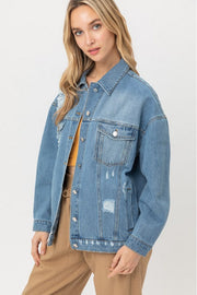 ZULEMA BLUE JACKETS OVERSIZED