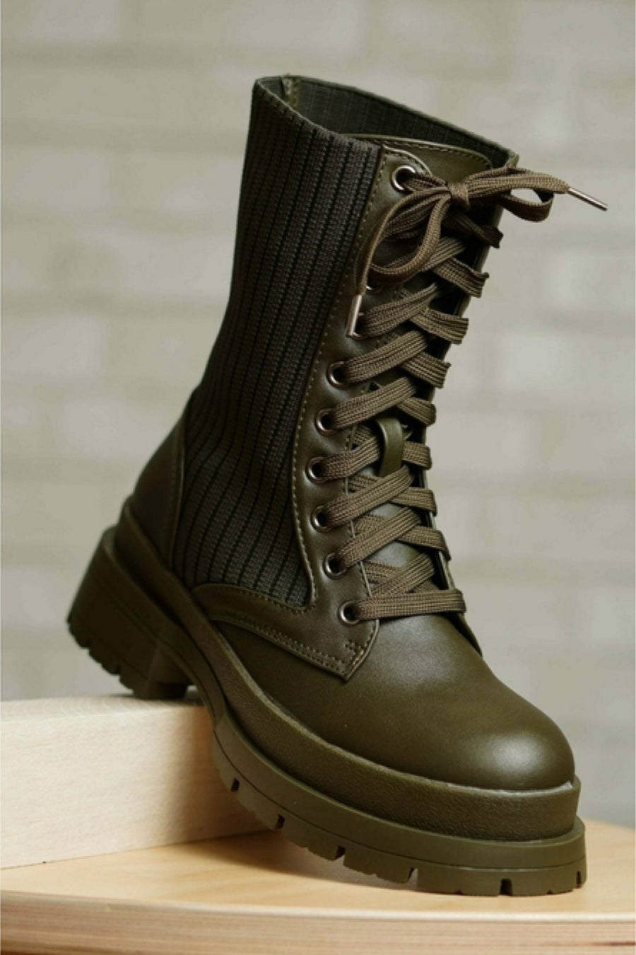 DULCE OLIVE BOOTS