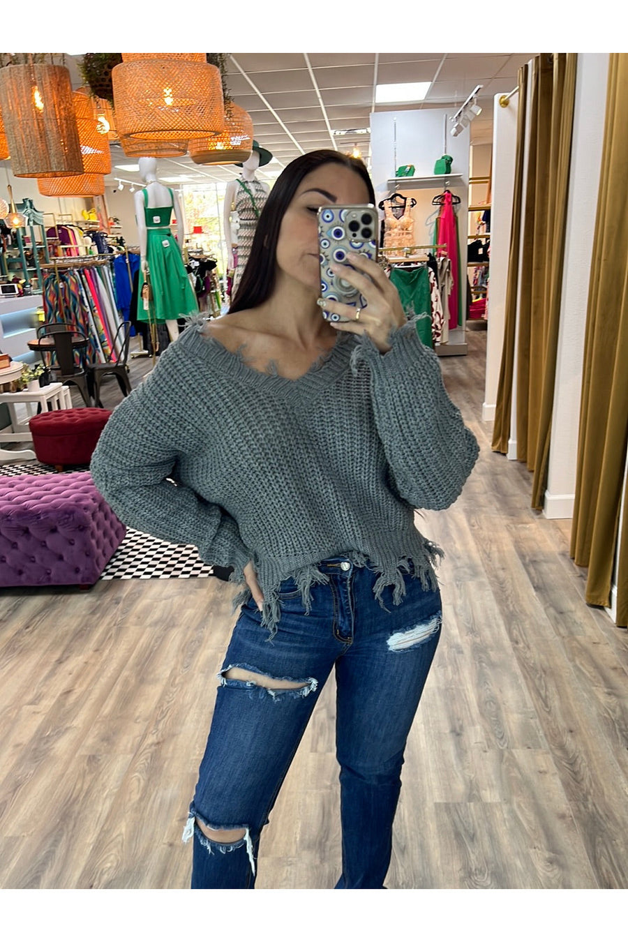KARELYS SWEATER TOP
